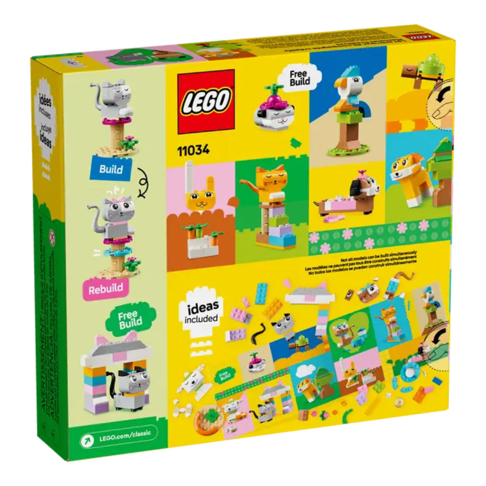 LEGO Classic Creative Pets (450-Pieces)