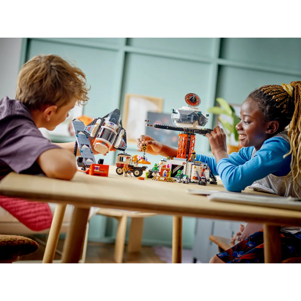 LEGO City Space Base and Rocket Launchpad Building Toy Set (1422-Pieces)