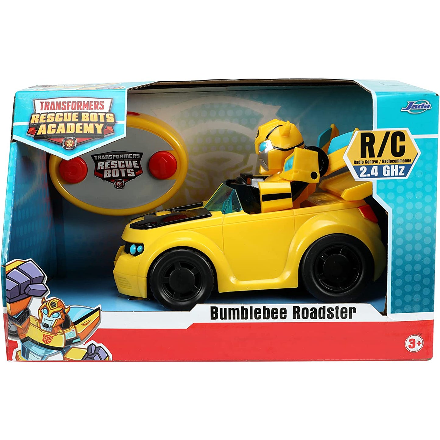 Jada Toys Transformers Rescue Bots Academy Bumblebee Remote Control Car