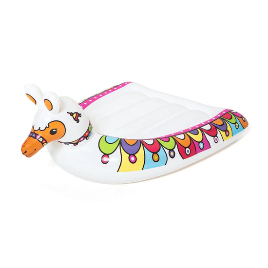Bestway H2OGO! Llama Rama Double Race Water Slide with Two Surf Riders - Curacao