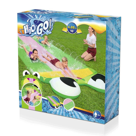 Bestway H2OGO! 16' Friendly Frog Lawn Water Slide - Curacao