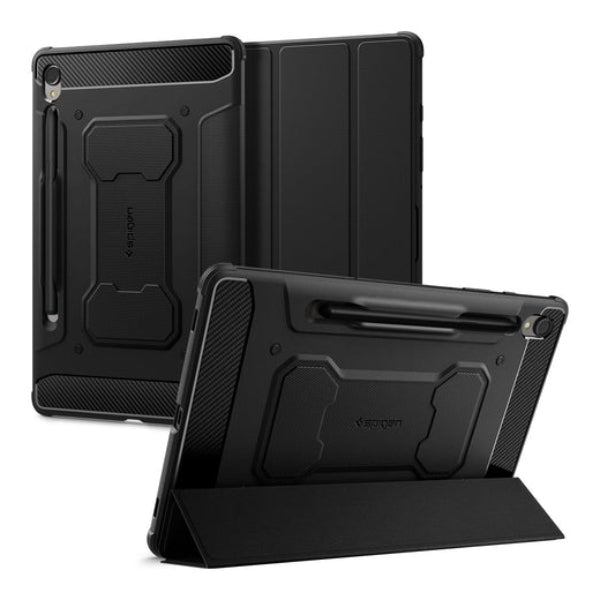 Spigen Rugged Armor Pro Case for Galaxy Tab S9 - Black