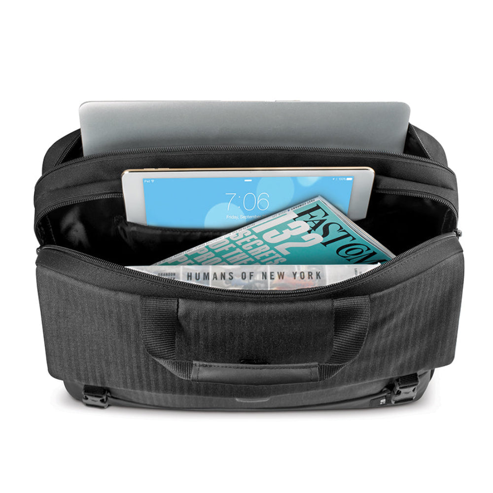 Solo New York Notch Briefcase for 15.6" Laptops - Black