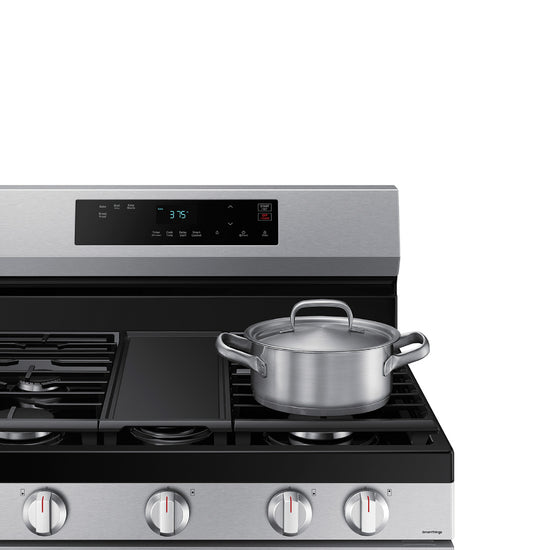 Samsung 6 CF SS Smart Gas Range STM CLN - Curacao
