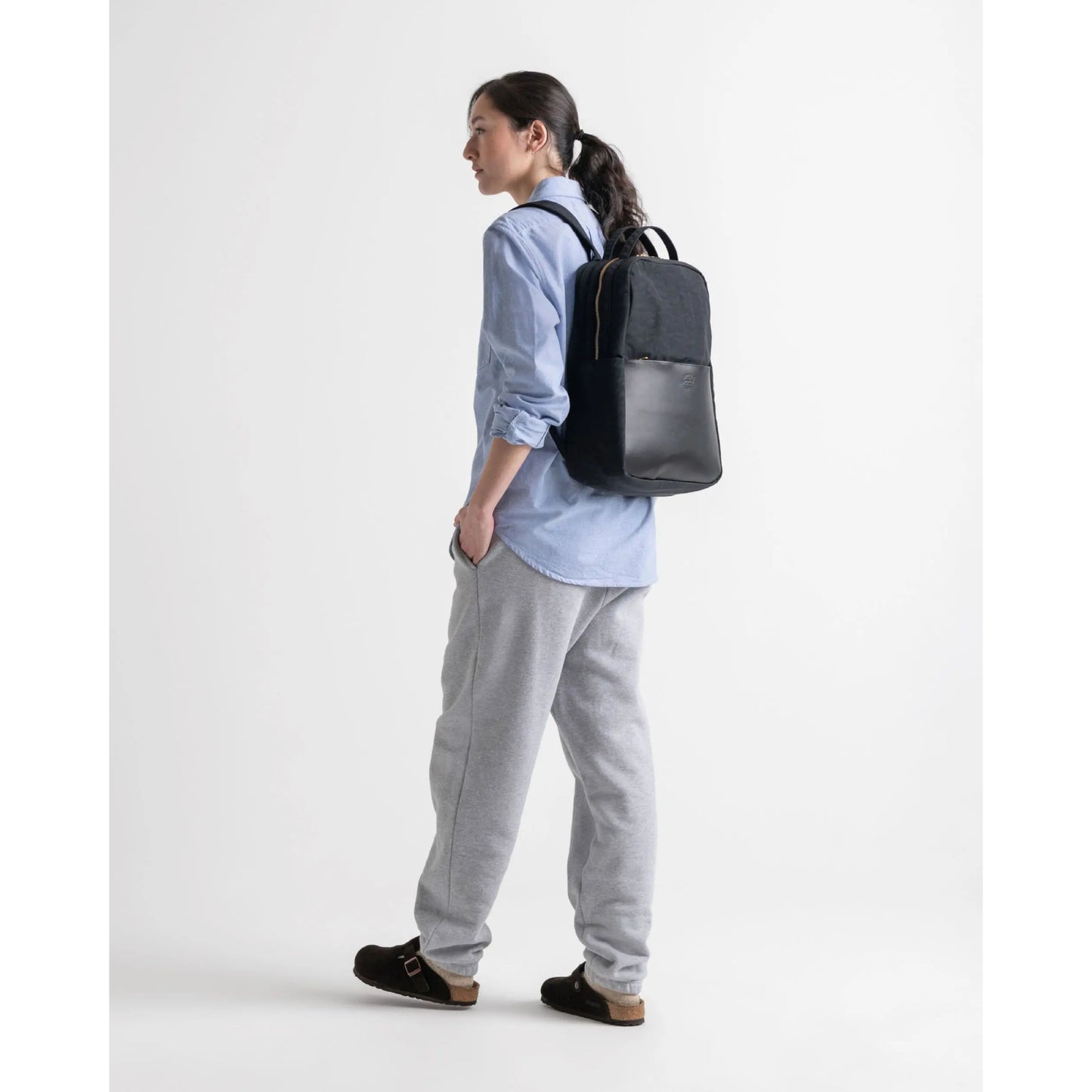 Mochila de volumen medio Herschel Orion de 15,5" - Negro