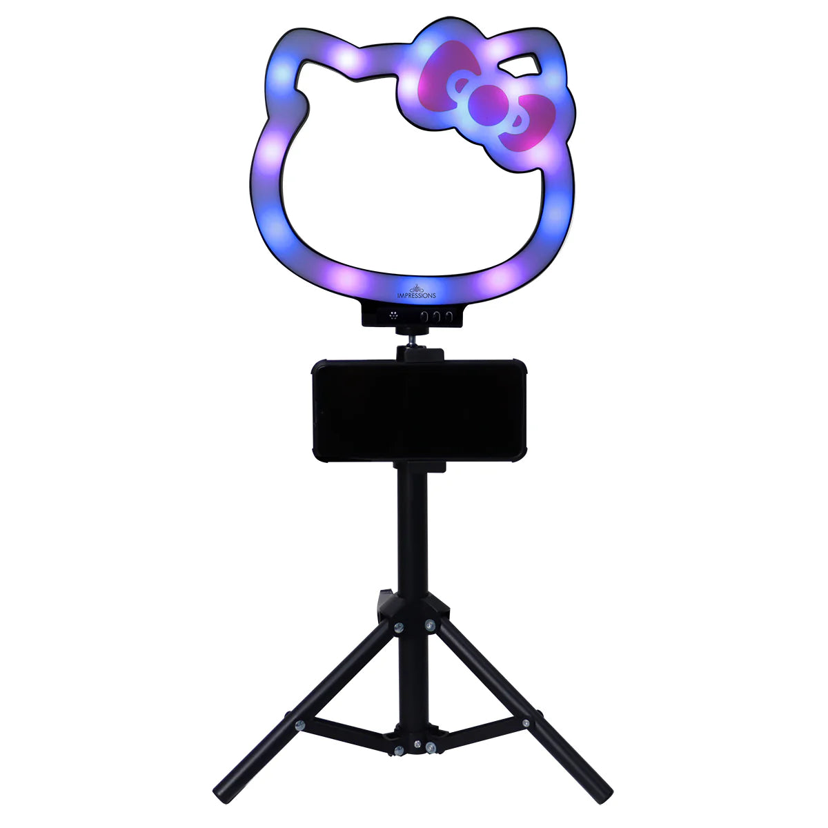 Impressions Vanity X Hello Kitty 10†RGB Desktop Ring Light with Tripod