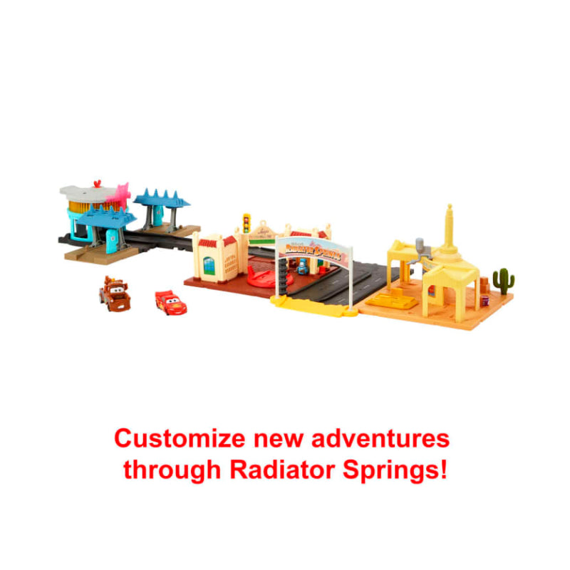 Disney Pixar Cars On the Road Radiator Springs Tour Playset