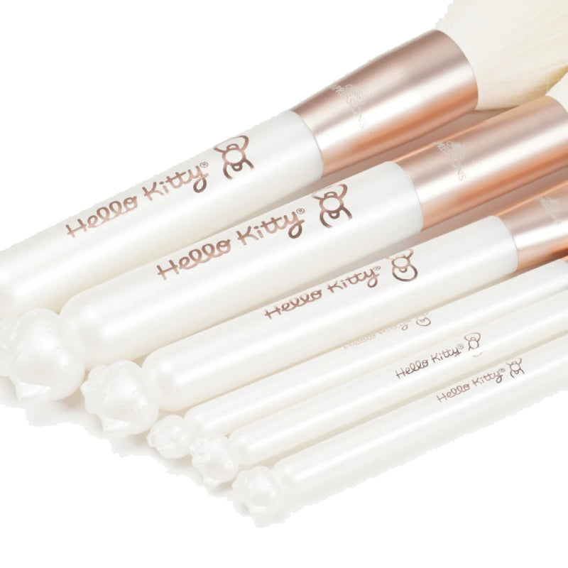 Impressions Vanity Hello Kitty "Kawaii Icon" 6-Pcs Brush Set - White