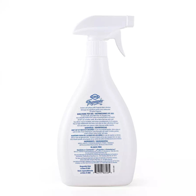 Clorox 22oz Fraganzia Fabric Spray
