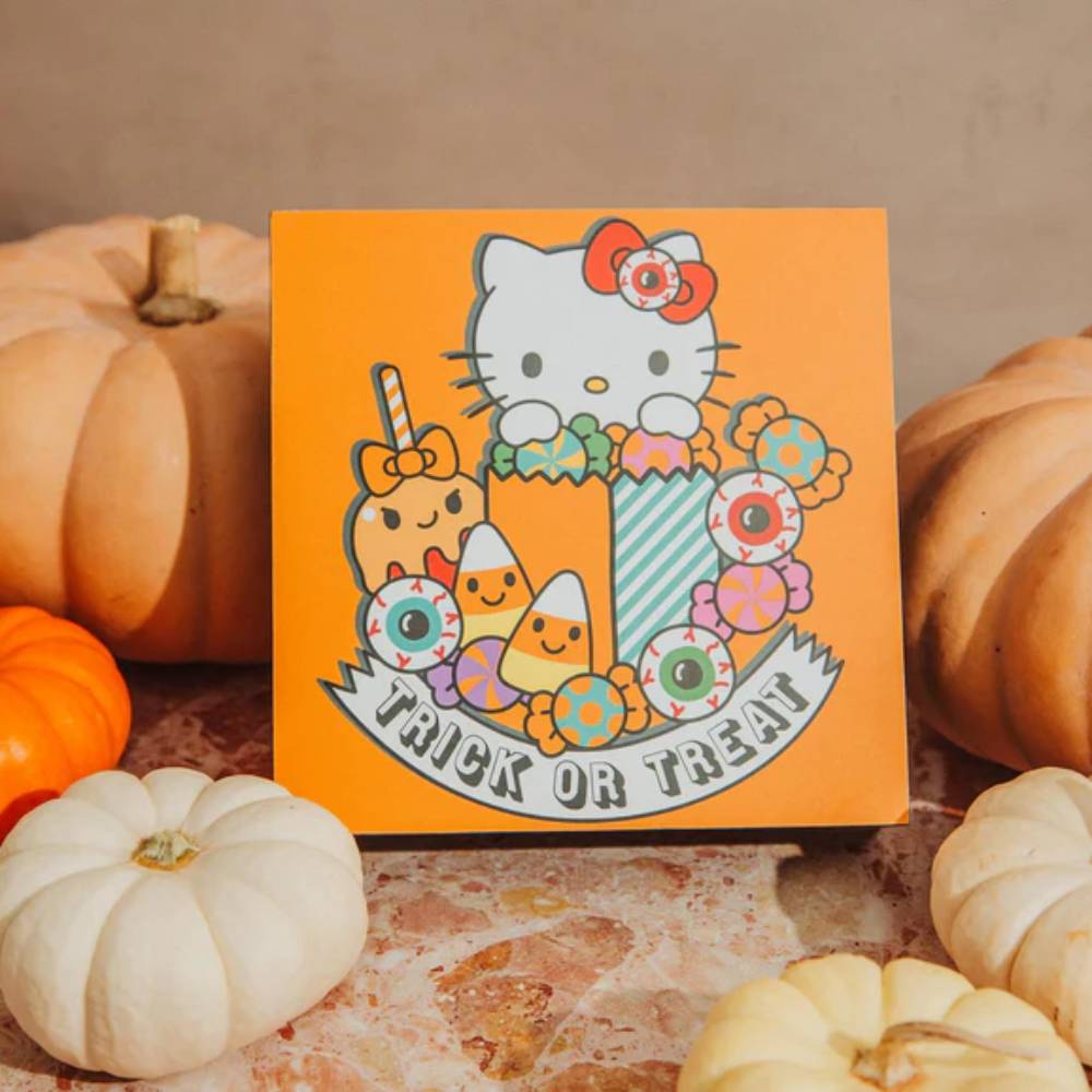 Sanrio Hello Kitty Trick Or Treat Wooden Box - Multicolor