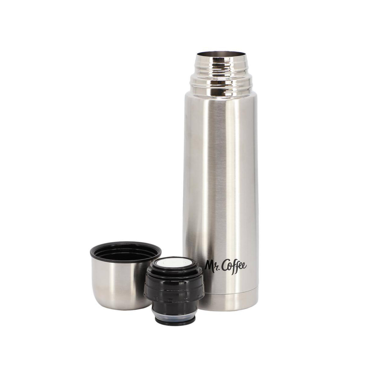 Mr.Coffee Javelin Thermal Bottle and Travel Mug Set (2 - Pieces) - Silver
