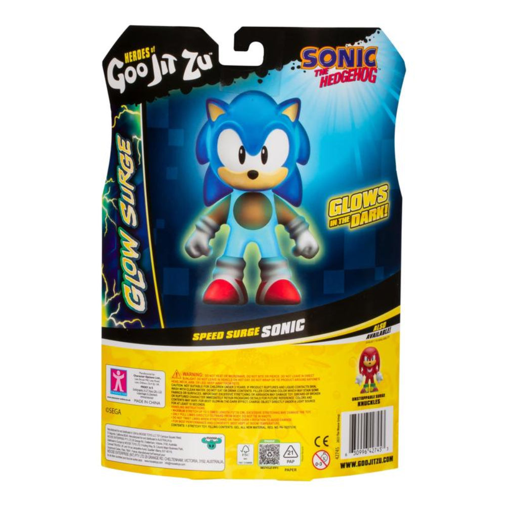 Sonic Heroes of Goo Jit Zu Hedgehog Figure - Assortment