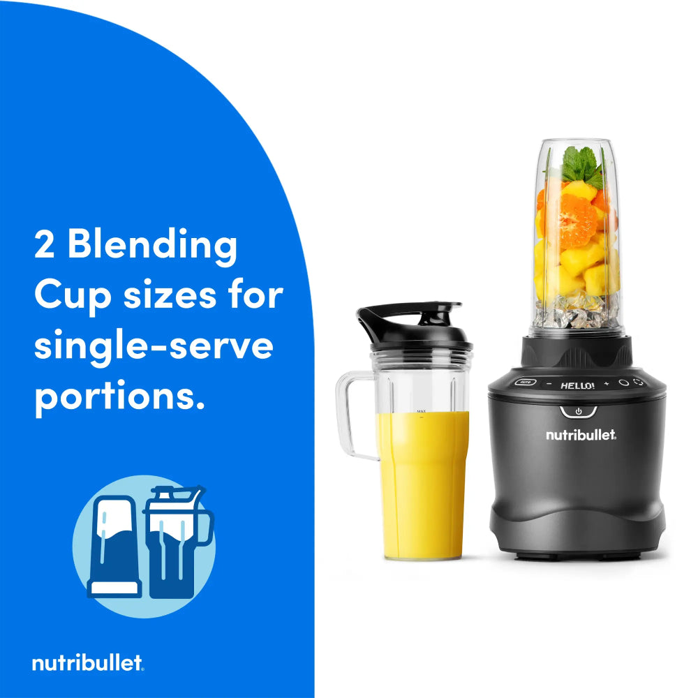 Nutribullet NBF50700 SmartSense Blender Set - Gray