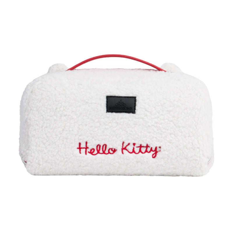 Hello Kitty Unfold Travel Bag - White/Red