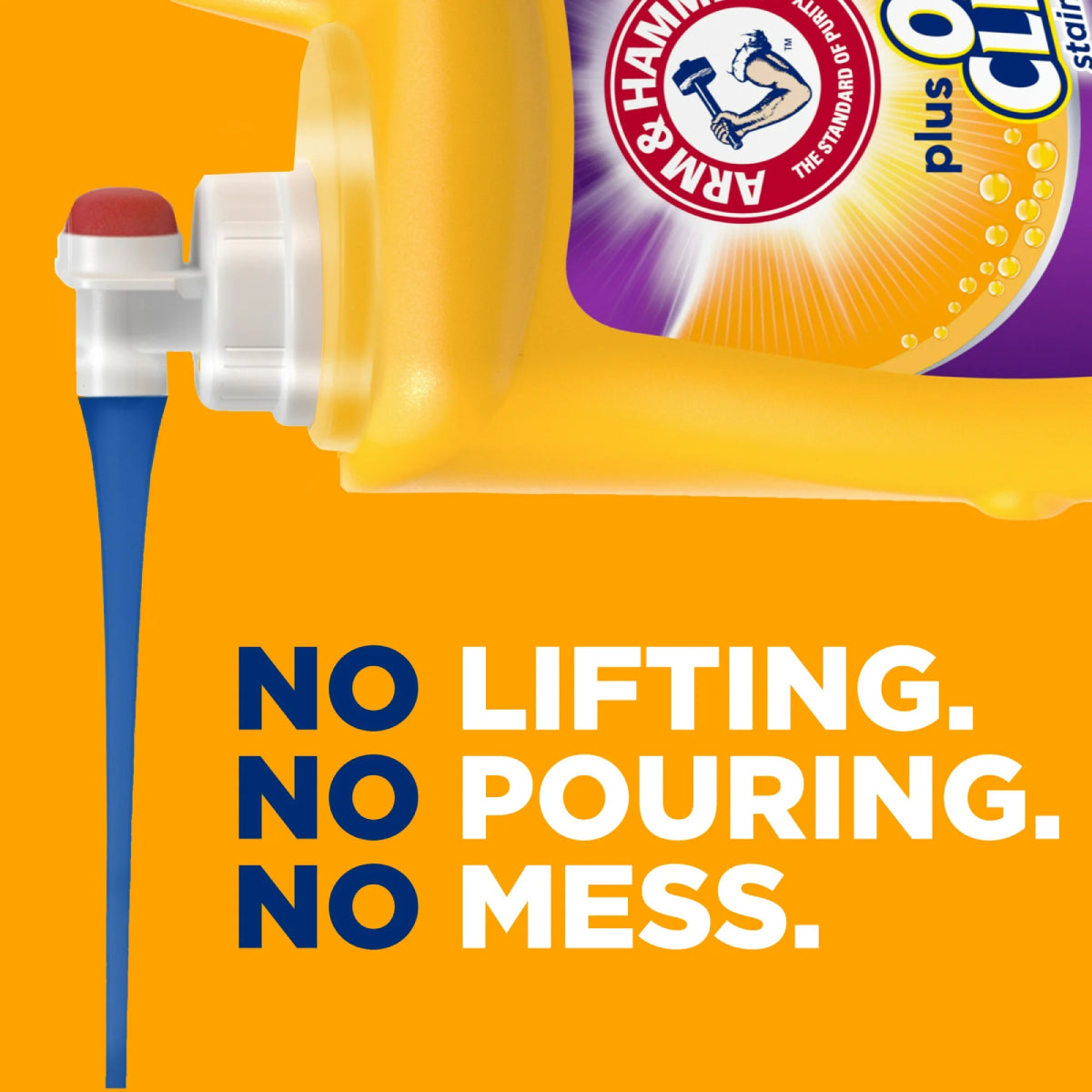 Arm & Hammer Plus OxiClean Odor Blasters 166.5 oz Liquid Laundry Detergent