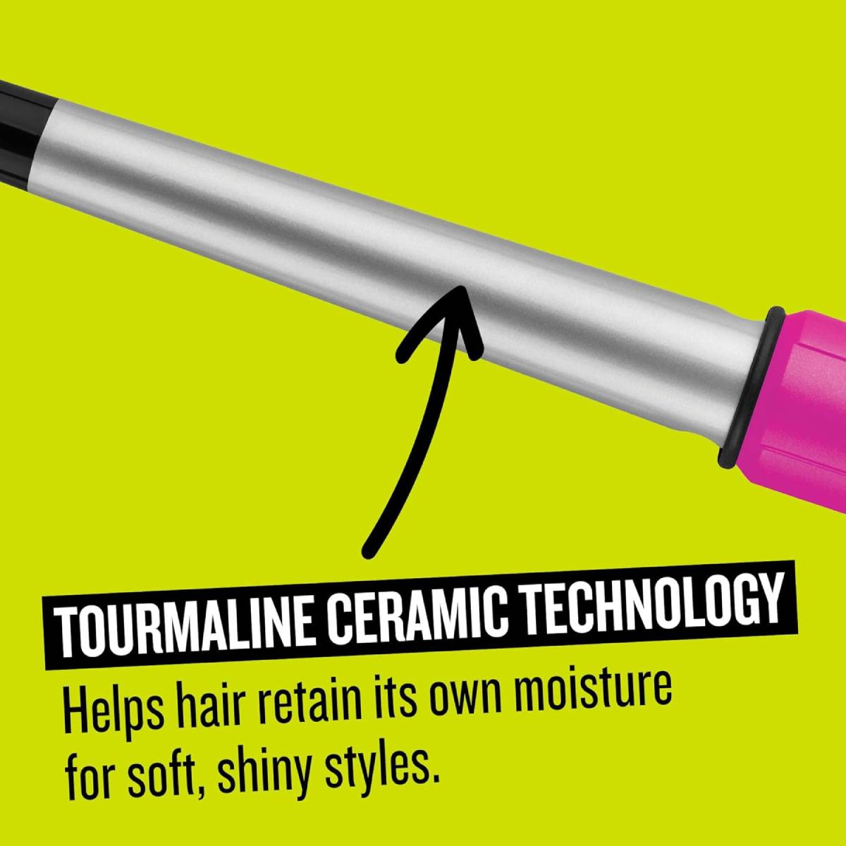 Bed Head BH388N1 Tapered Styling Iron with Protective Glove - Pink