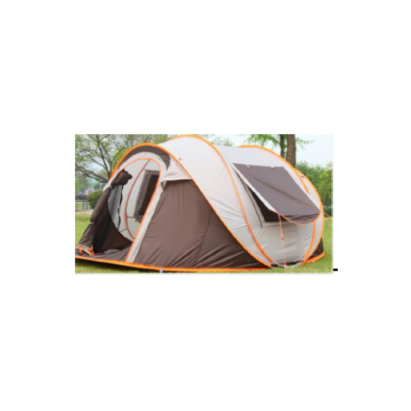 The Outdoor Institute 5-8 Person Instant Outdoor Tent - Brown - Curacao