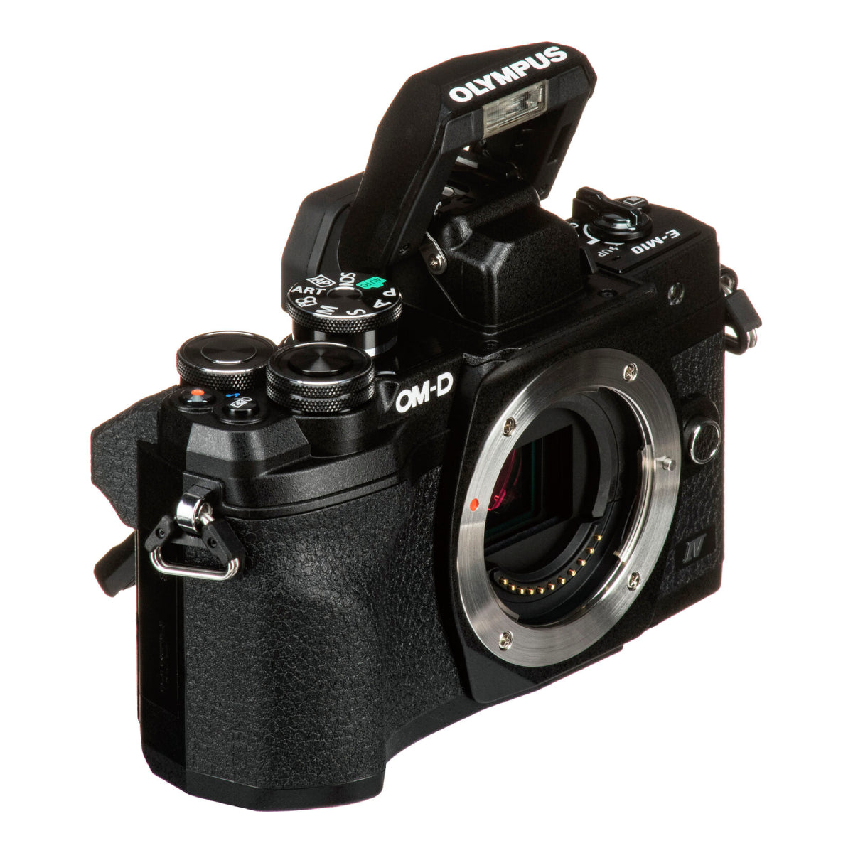 OLYMPUS OM-D E-M10 Mark III Mirrorless Digital Camera with 14-42mm II R Lens - Black - Curacao