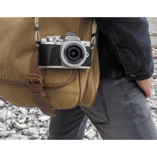 Olympus OM-D E-M10 Mark III Mirrorless 16.1 Megapixel Digital Camera with 14-42mm Lens - Silver - Curacao