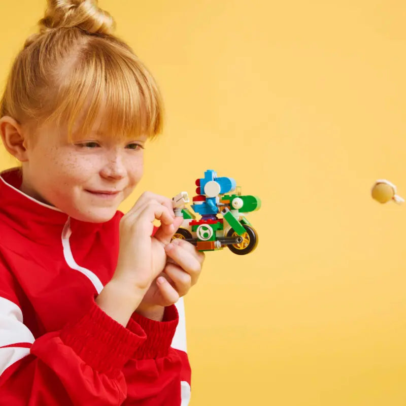LEGO Mario Kart Yoshi Bike Toy Set (133-Piece)