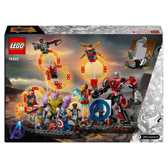 LEGO Marvel Avengers: Endgame Final Battle Building Toy Set (621-Pieces)
