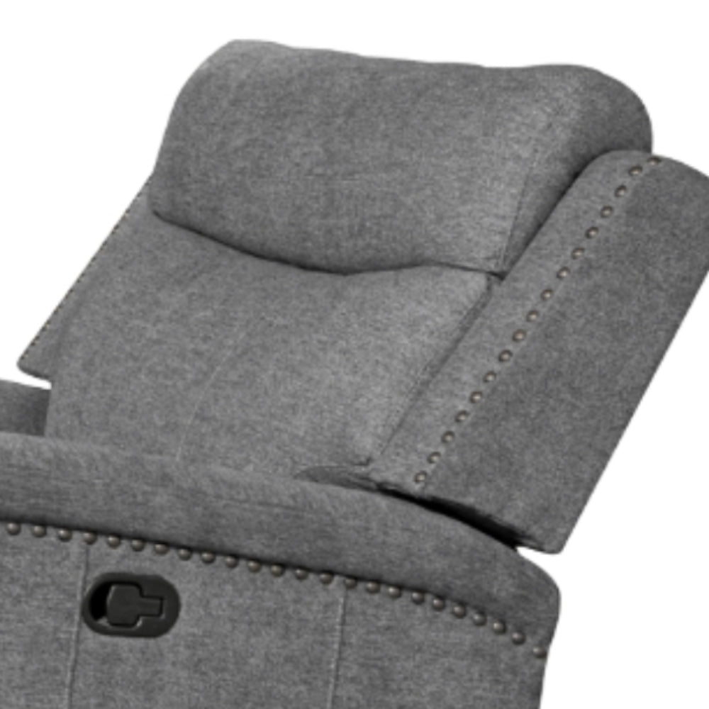Ingram 42" Reclining Chair by Best Home - Gray