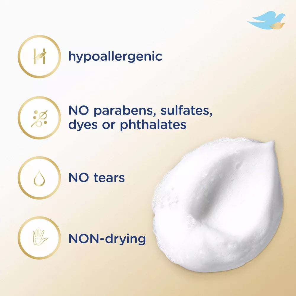 Dove 13.5 oz Melanin Rich Foaming Bath Wash For Baby