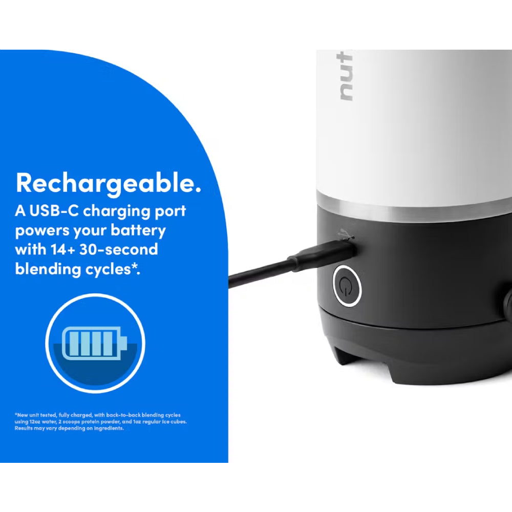 Nutribullet NBPB50350AW Flip Insulated Portable Blender - White