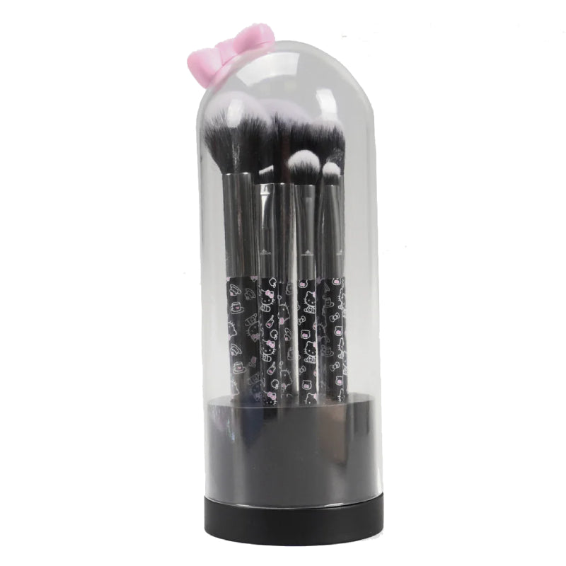 Impressions Vanity Hello Kitty "The Favorites" Bell Jar 6-PC Brush Gift Set - Black