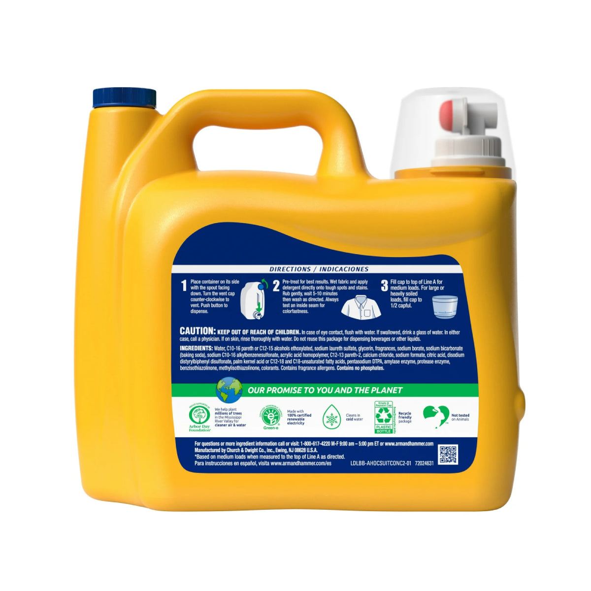 Arm & Hammer Plus OxiClean Odor Blasters 166.5 oz Liquid Laundry Detergent