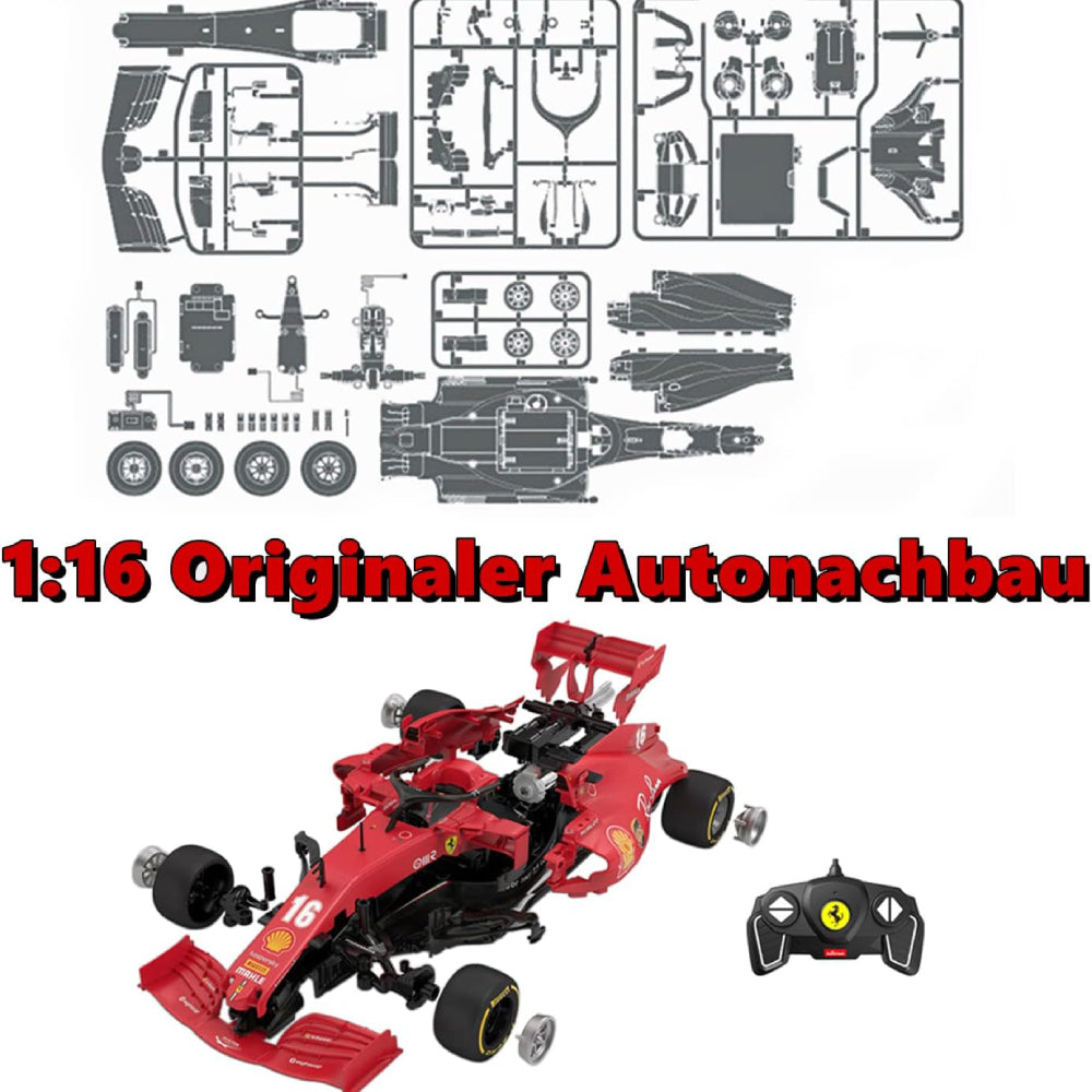 Rastar F1 Ferrari RC Vehicle Toy Remote Controlled Car Kit - Red