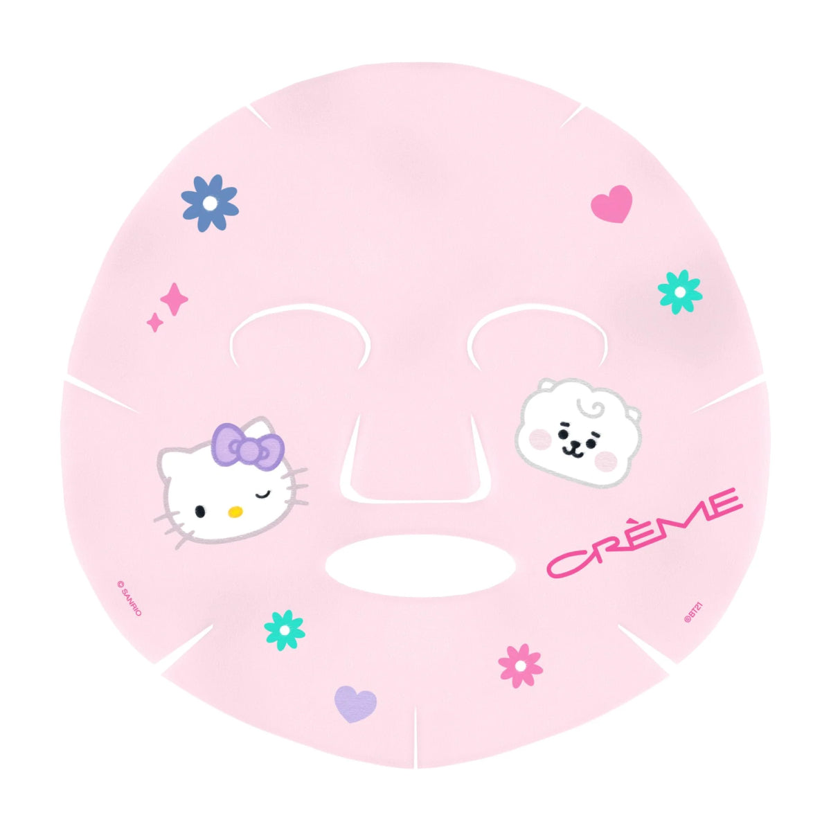 The Creme Shop X Hello Kitty and BT21 Soft Touch Printed Essence Sheet Mask