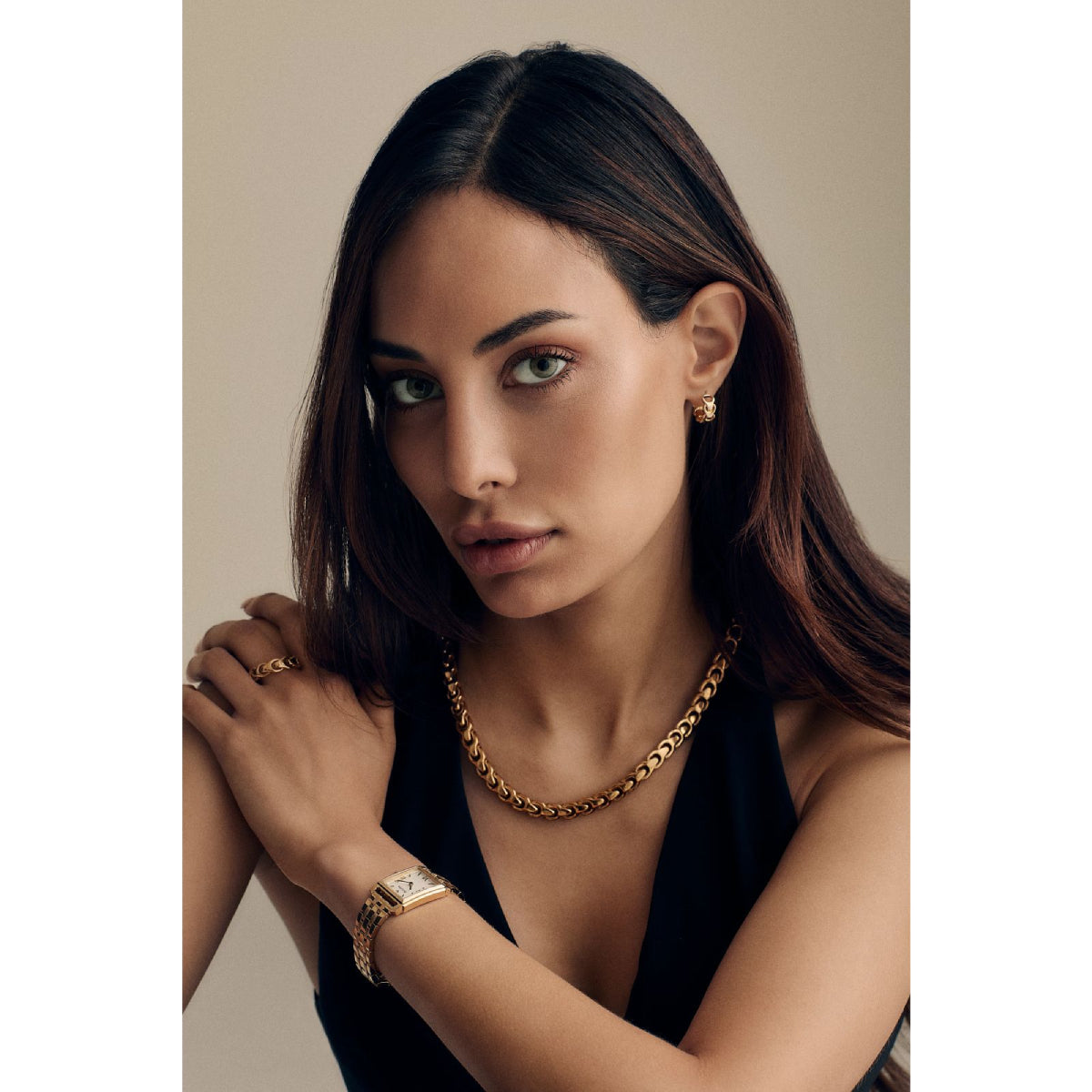 Bulova Sutton Women's 21mm Gold-Tone Bracelet Watch - White Dial