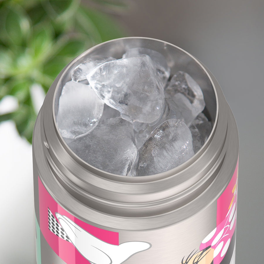 Thermos Funtainer Minnie Mouse Bowtique 12 oz Water Bottle with Straw - Pink