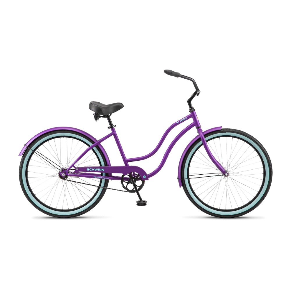 SCHWINN 26" Largo 1 Step-Thru Bike - Purple