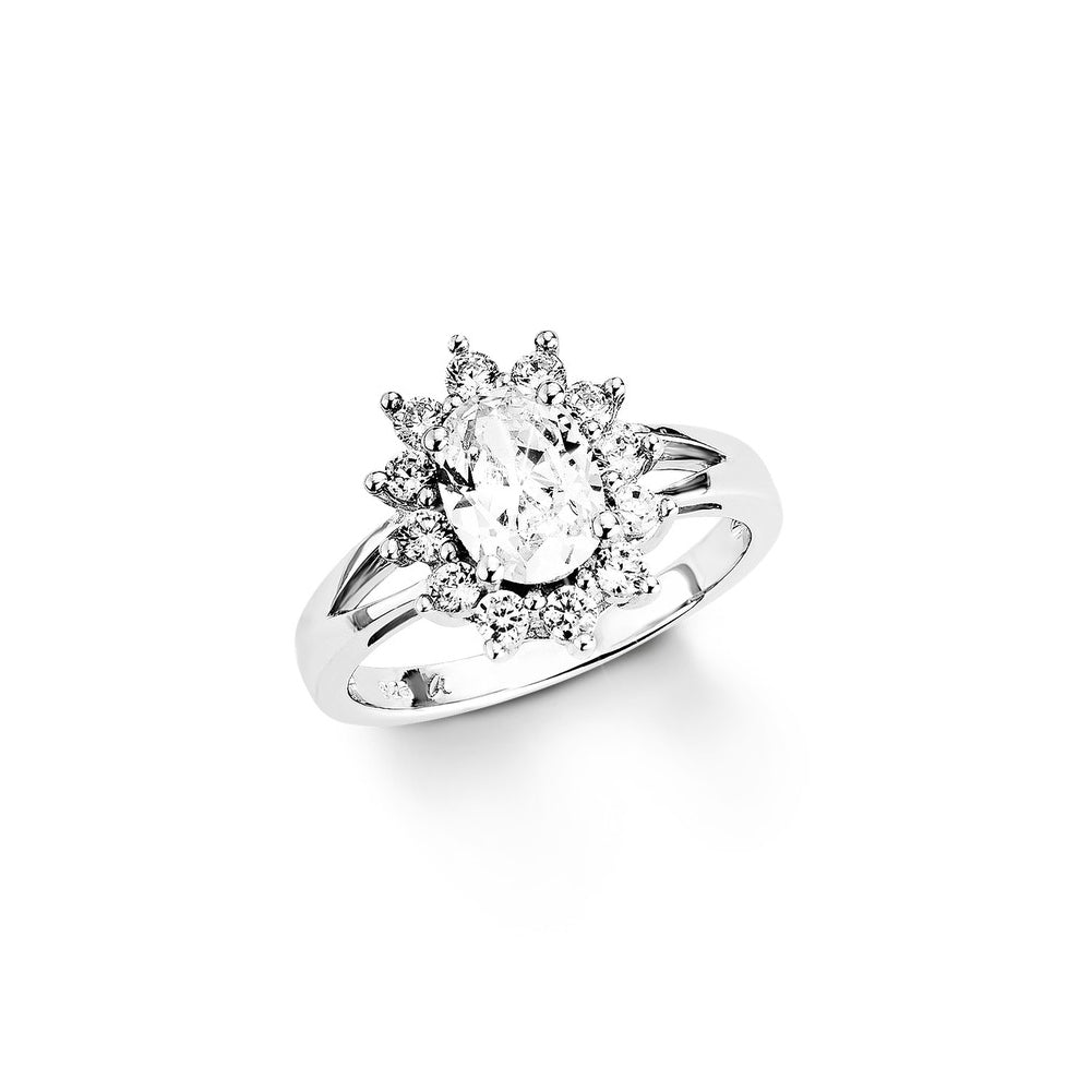 Amor Women's 9789139 Ring in 925 Sterling Silver - Size L - Curacao