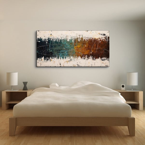 Carmen Guedez Catch Me If You Can 24x48 Canvas