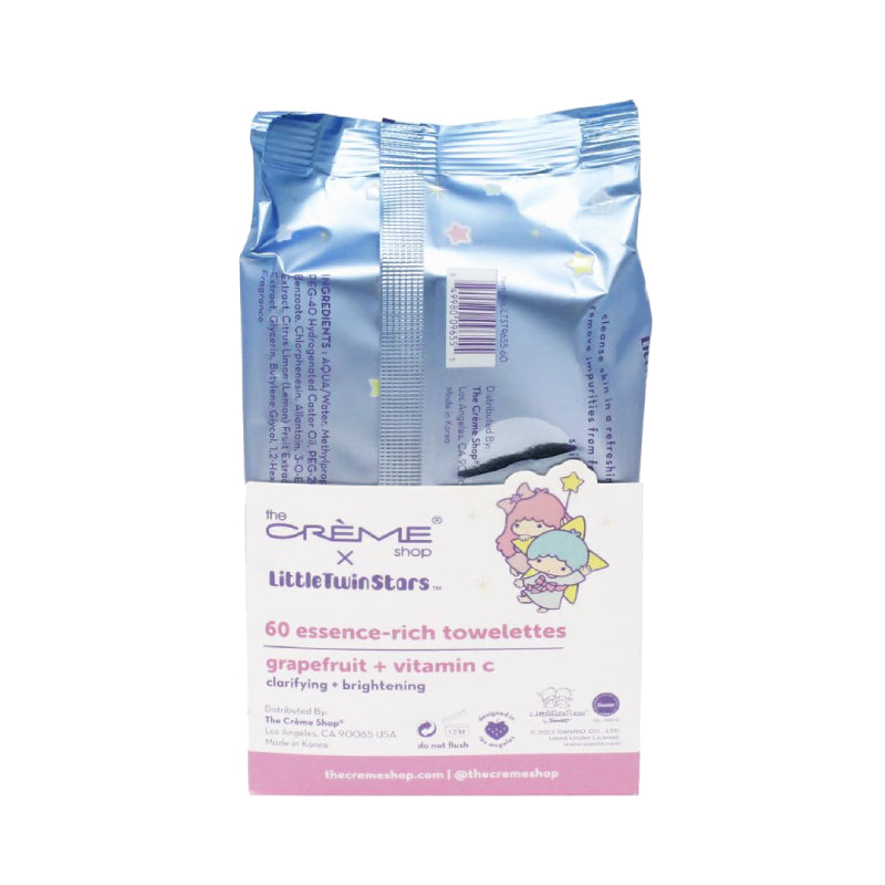 The CrΓΒ¨me Shop Little Twin Stars 3-In-1 Complete Cleansing Wipes