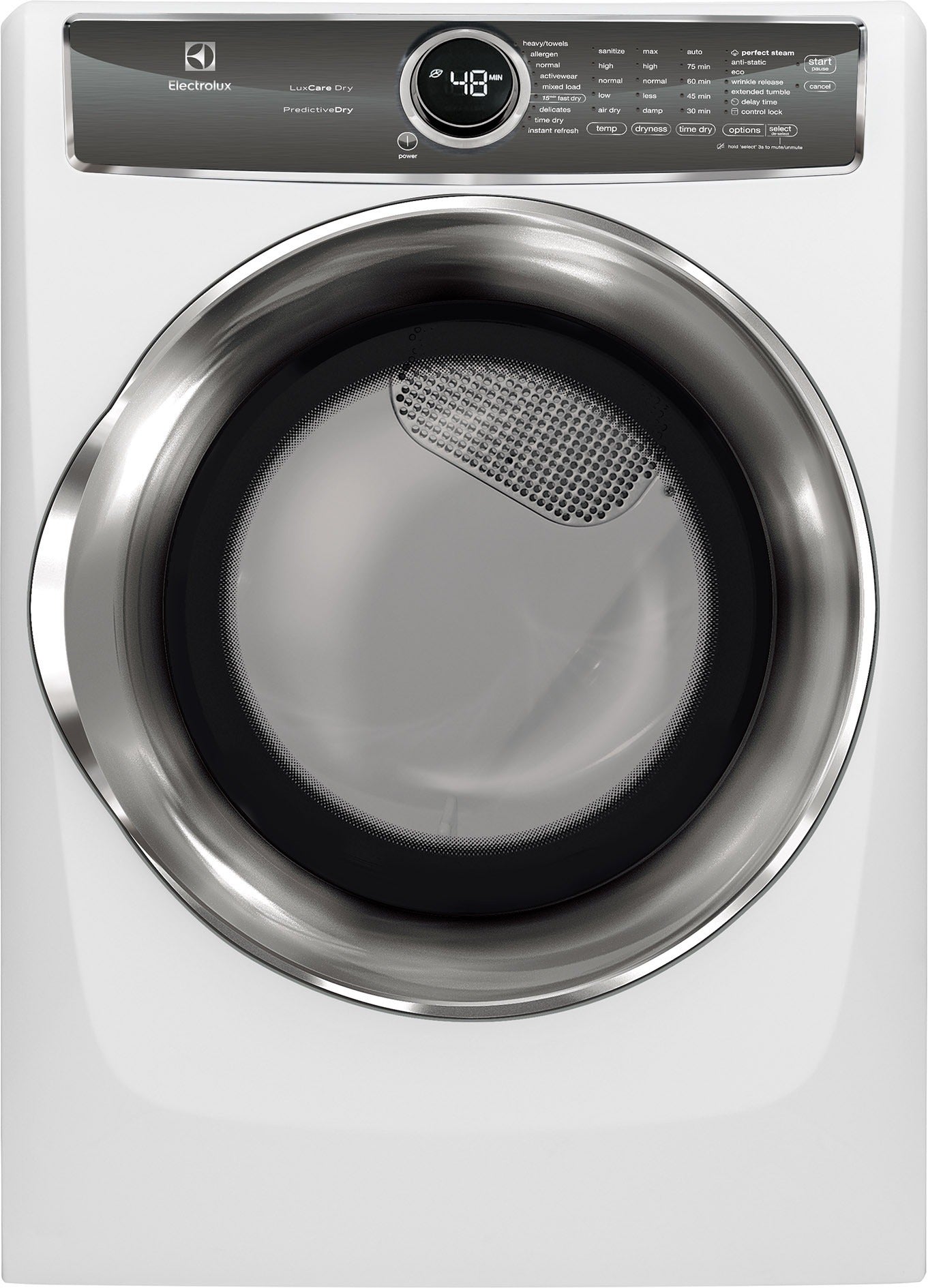 Electrolux 8 Cf White Fl Gas Dryer
