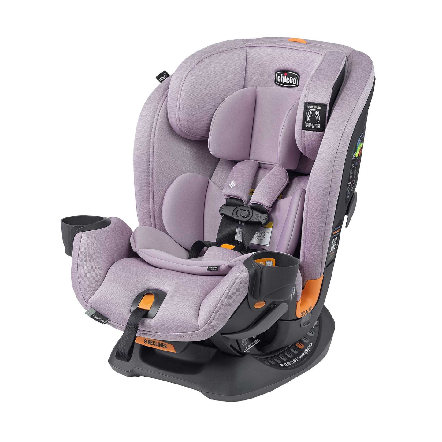 Chicco OneFit ClearTex All-in-One Car Seat - Lilac