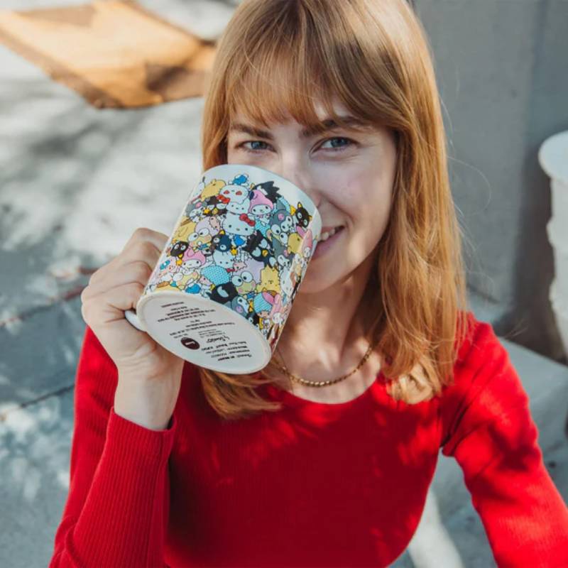 Sanrio Hello Kitty And Friends 20 oz Ceramic Mug - Multicolor