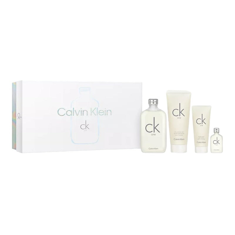 Calvin Klein One Unisex 4-Piece Eau de Toilette Gift Set