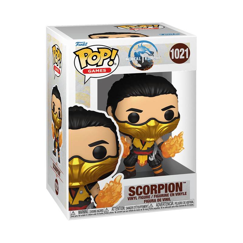 Funko Pop! Scorpion Mortal Kombat Figure