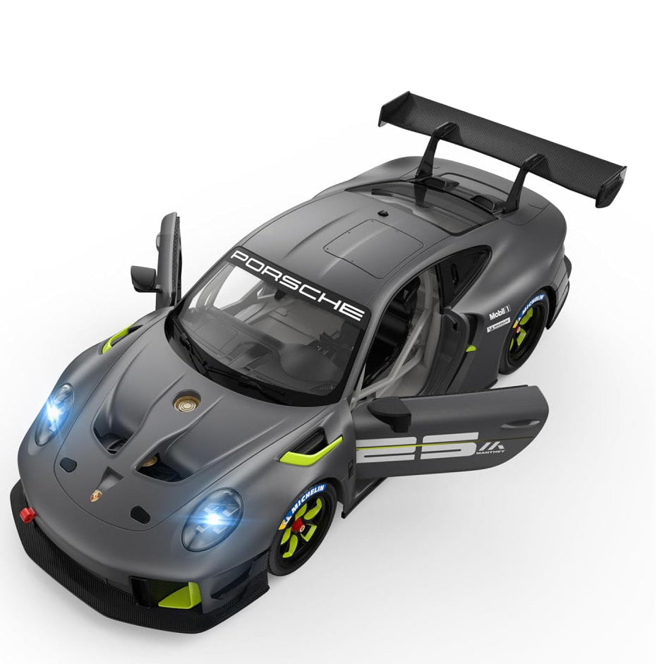 Rastar 1:14 Scale Porsche 911 GT2 RS Remote Control Car - Gray