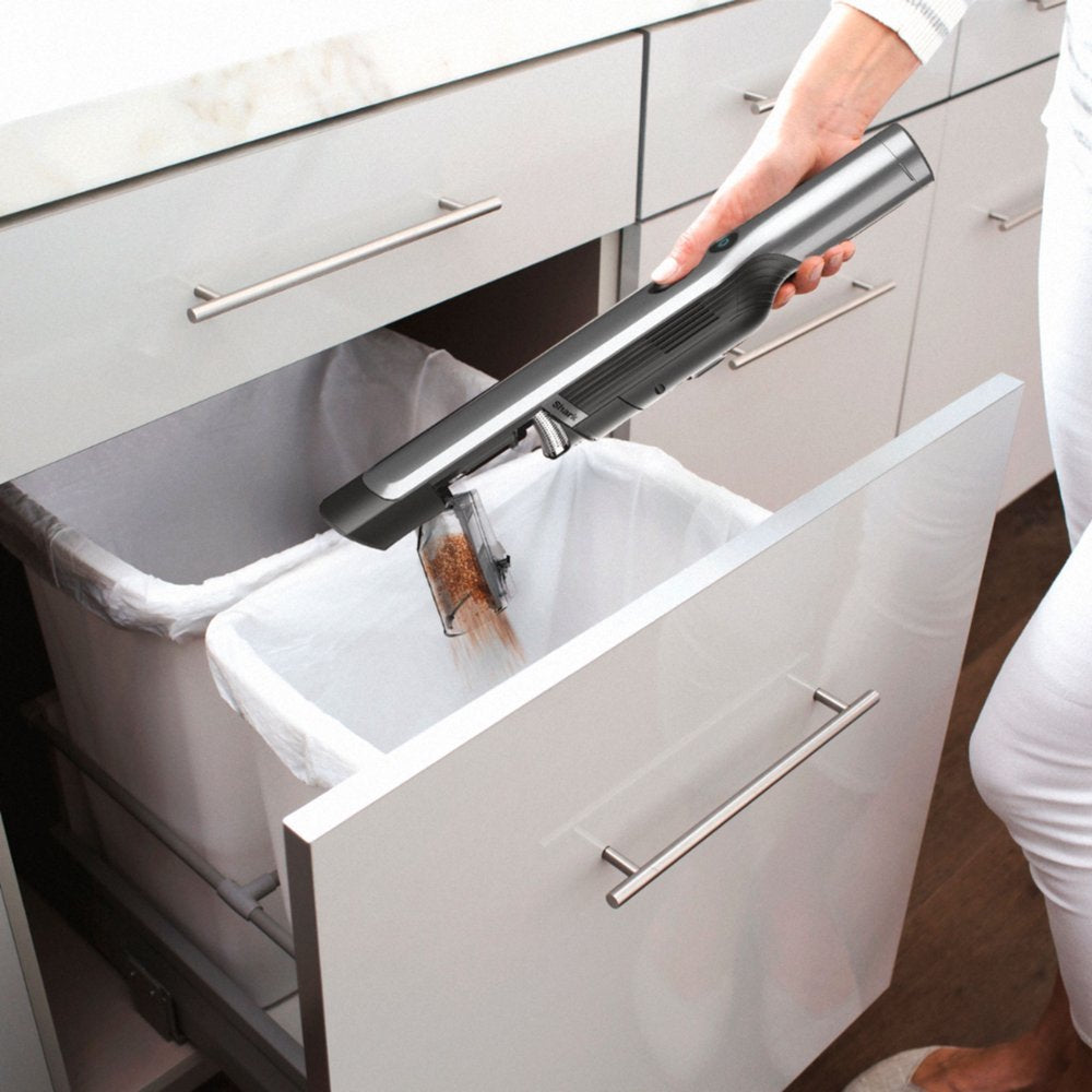 Shark WV201 Cordless Handheld Vaccum with LED Indicator - Gray