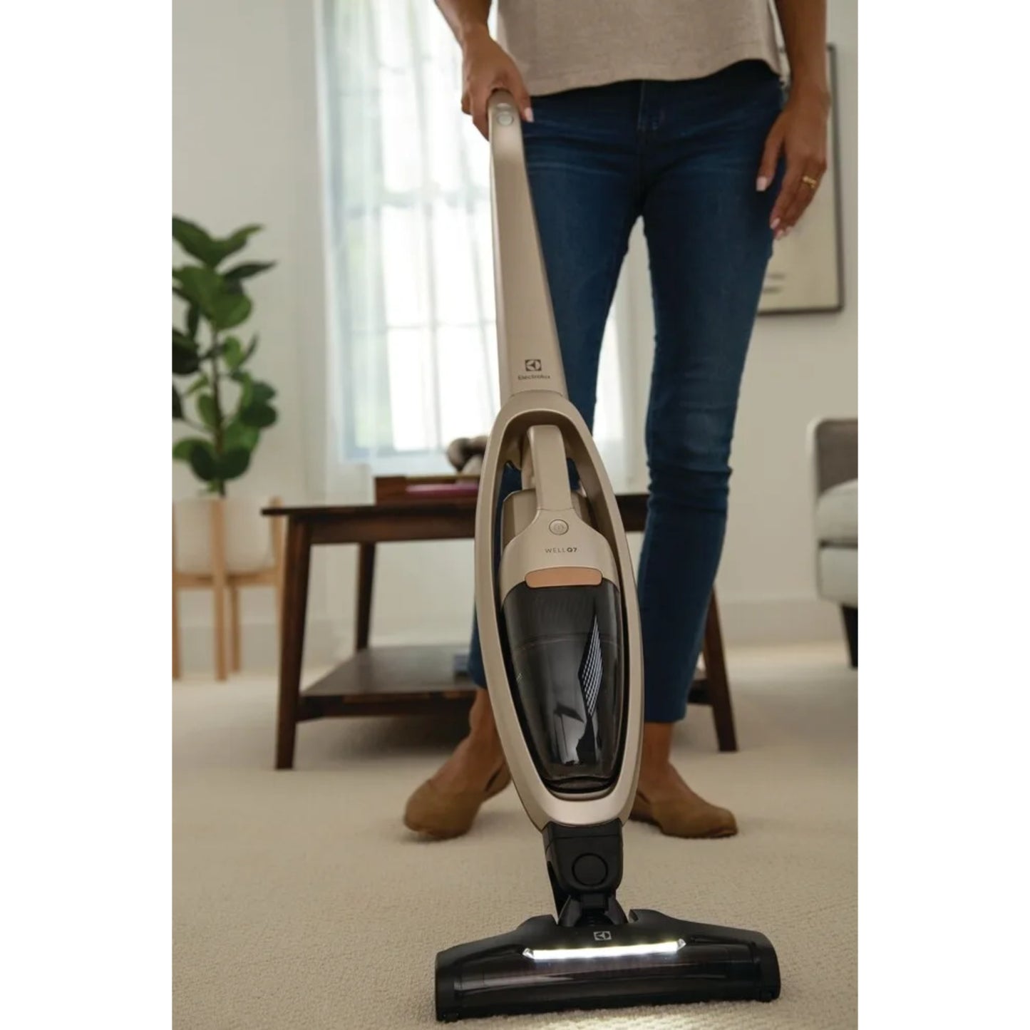 Electrolux EHVS35H2AQ WellQ7 Hard Floor Cordless 2-in-1 Stick Vacuum - Soft Sand