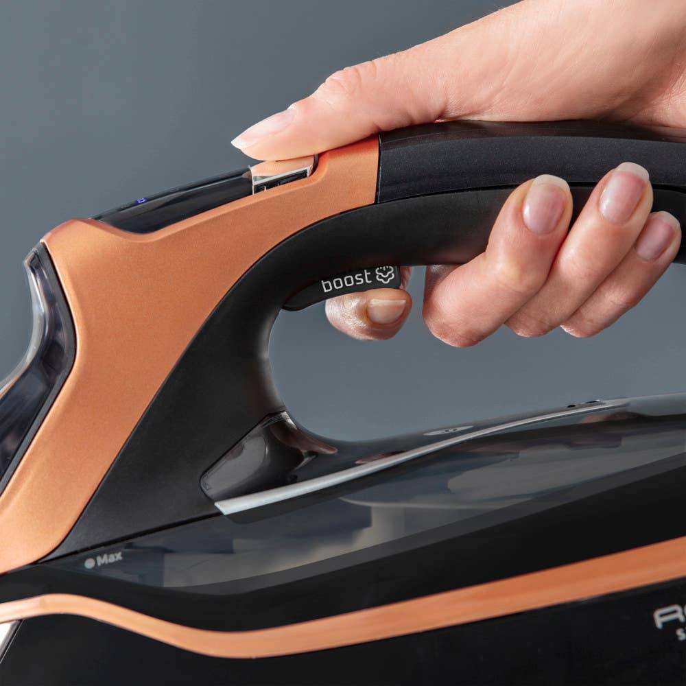 Plancha de vapor Rowenta DW9580U1 SteamForce Pro - Negro/Cobre