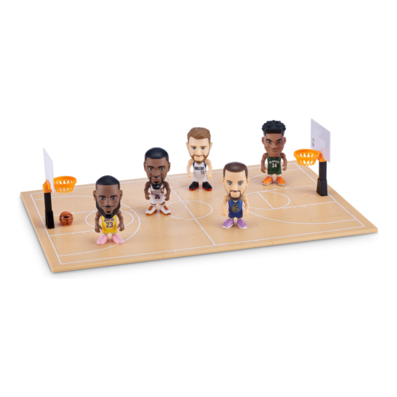 5 minifiguras sorpresa de jugadores de la NBA en cápsula misteriosa (surtido)