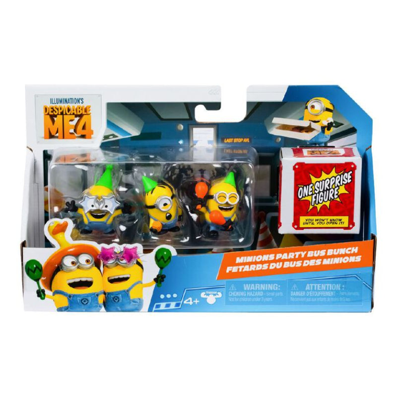 Illuminations Despicable Me 4 Minions Figure (4-Pieces) - Assorted