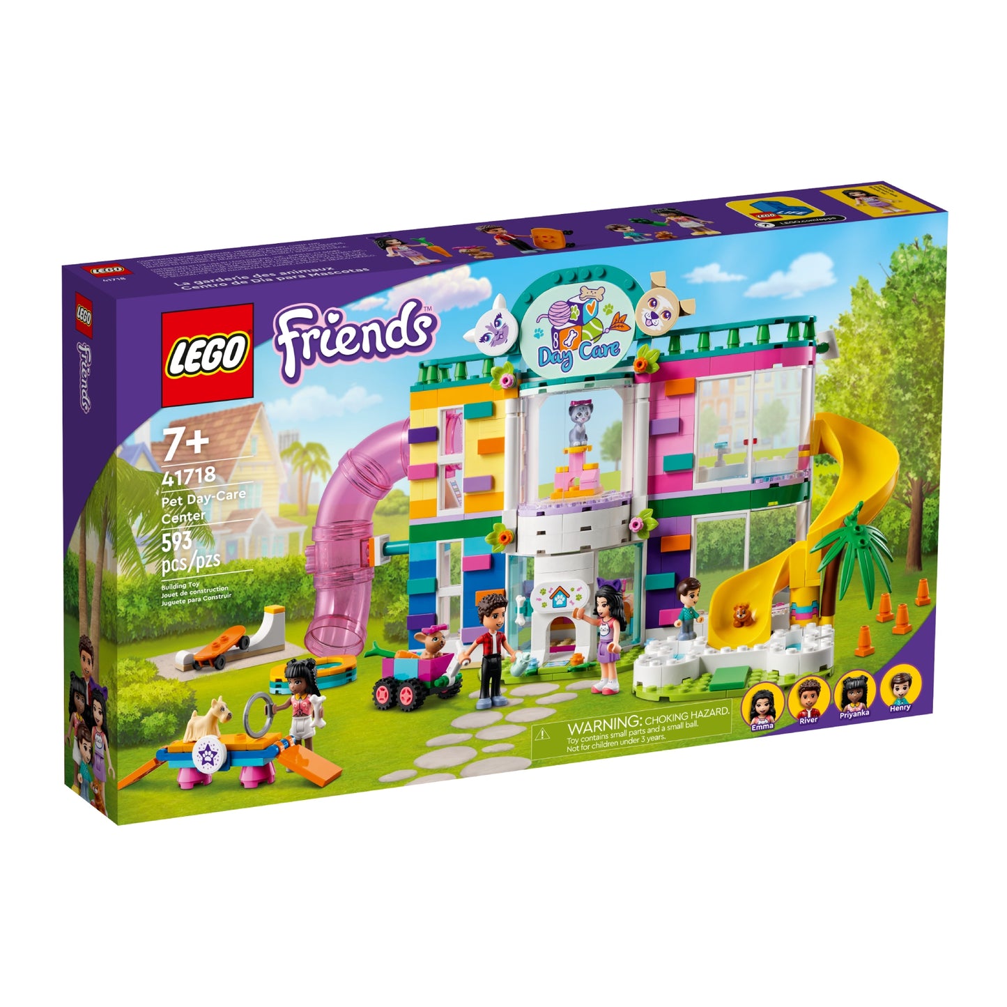 LEGO Friends Pet Day-Care Center Building Toy Set (593-Pieces)